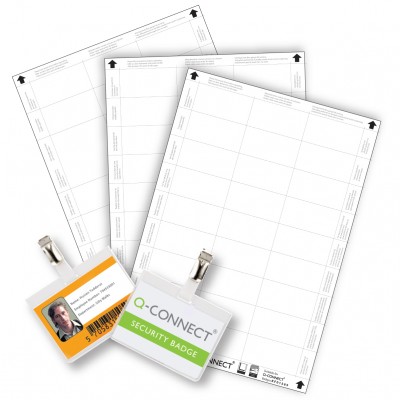 Name badge inserts